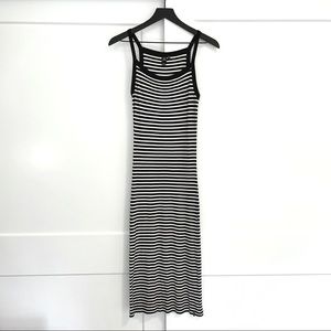 Black & White Striped Dress